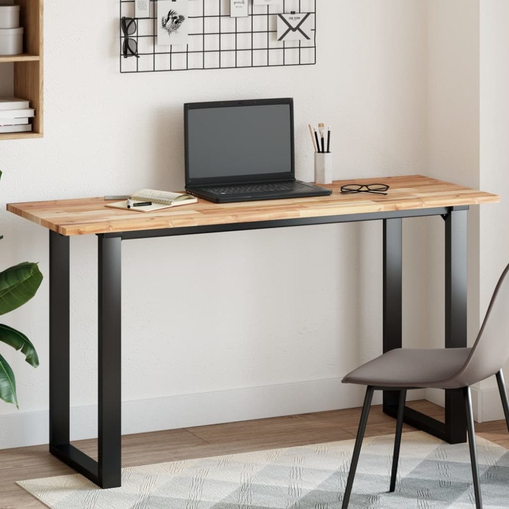 vidaXL Bordsskiva rektangulär 120x50x2 cm massivt akaciaträ