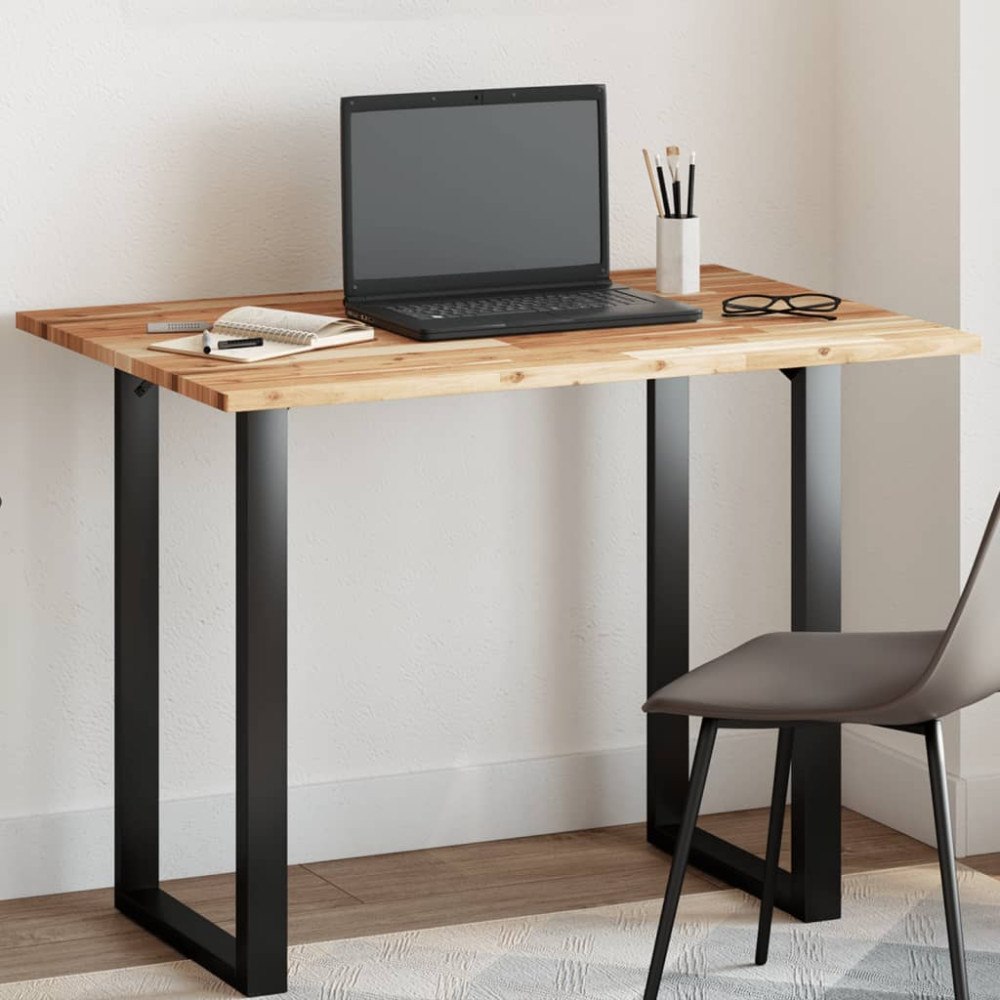 vidaXL Bordsskiva rektangulär 100x70x2 cm massivt akaciaträ