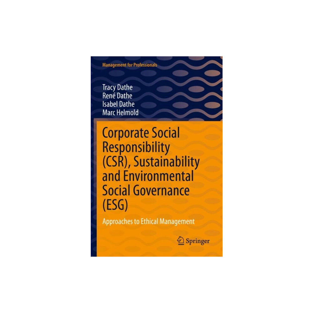 Springer Nature Switzerland AG Corporate Social Responsibility (CSR), Sustainability and Environmental Social Governance (ESG) (häftad, eng)