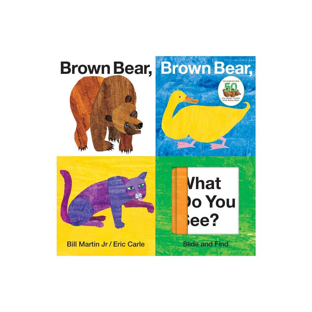 St. Martin's Publishing Group Brown Bear, Brown Bear, What Do You See? Slide and Find (bok, board book, eng)