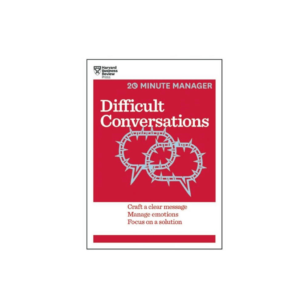 Harvard Business Review Press Difficult Conversations (HBR 20-Minute Manager Series) (häftad, eng)