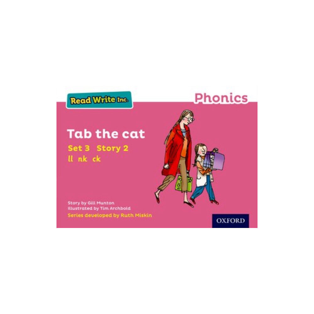 Oxford University Press Read Write Inc. Phonics: Tab the Cat (Pink Set 3 Storybook 2) (häftad, eng)