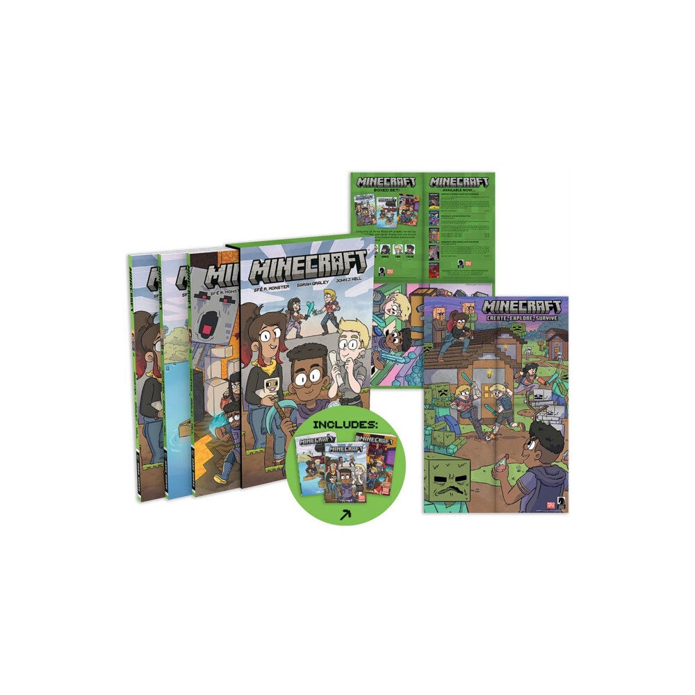 Dark Horse Comics,U.S. Minecraft Boxed Set (Graphic Novels) (inbunden, eng)