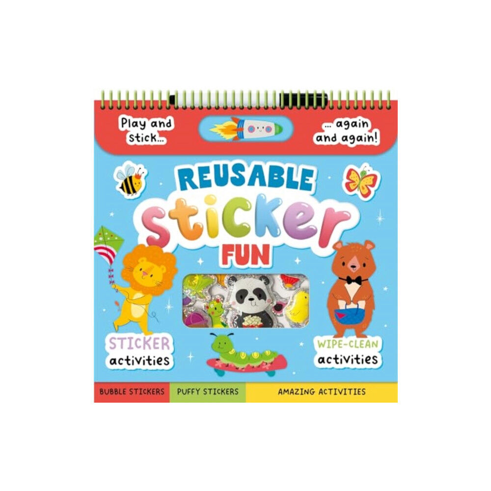 Bonnier Books Ltd Reusable Sticker Fun (häftad, eng)