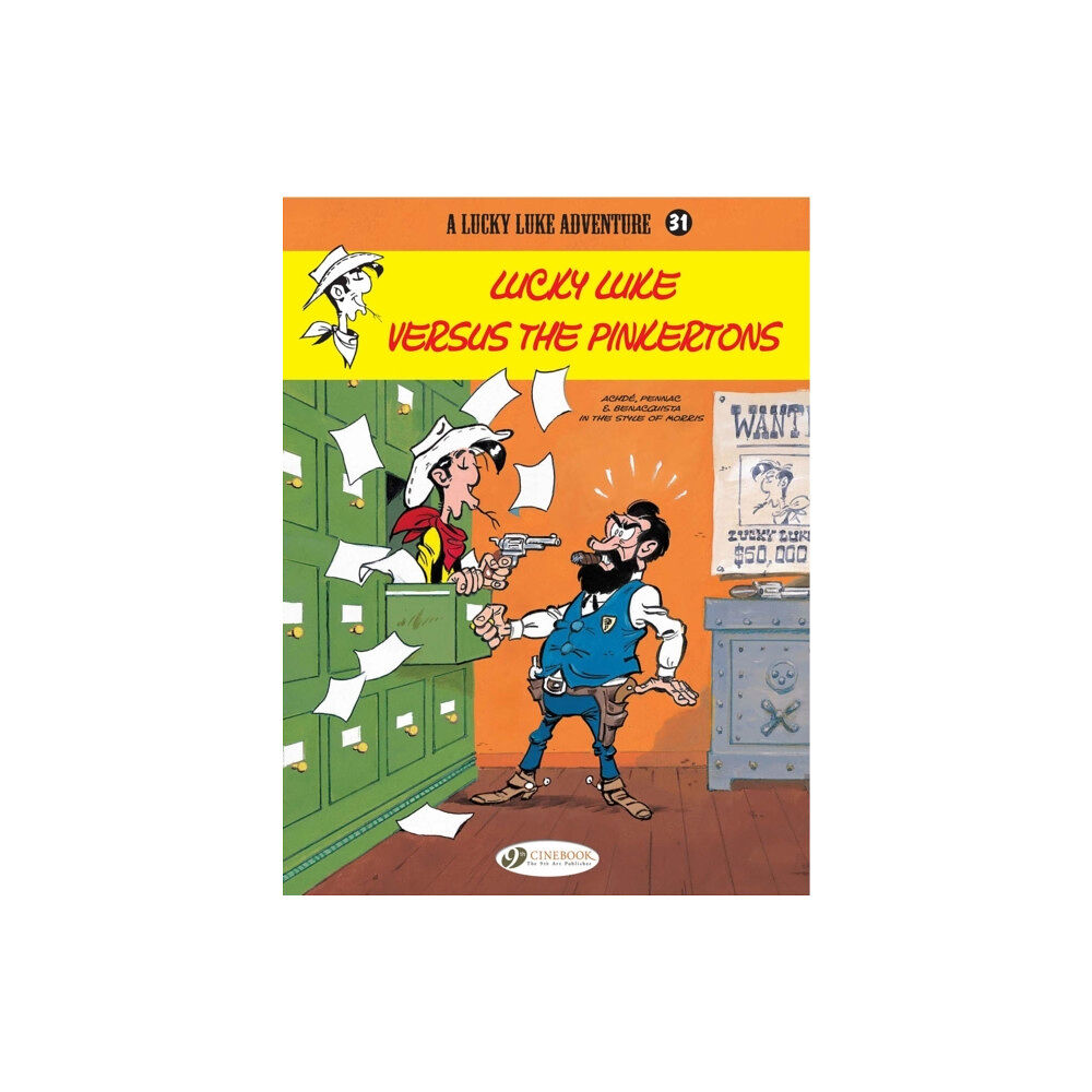 Cinebook Ltd Lucky Luke 31 - Lucky Luke Versus the Pinkertons (häftad, eng)