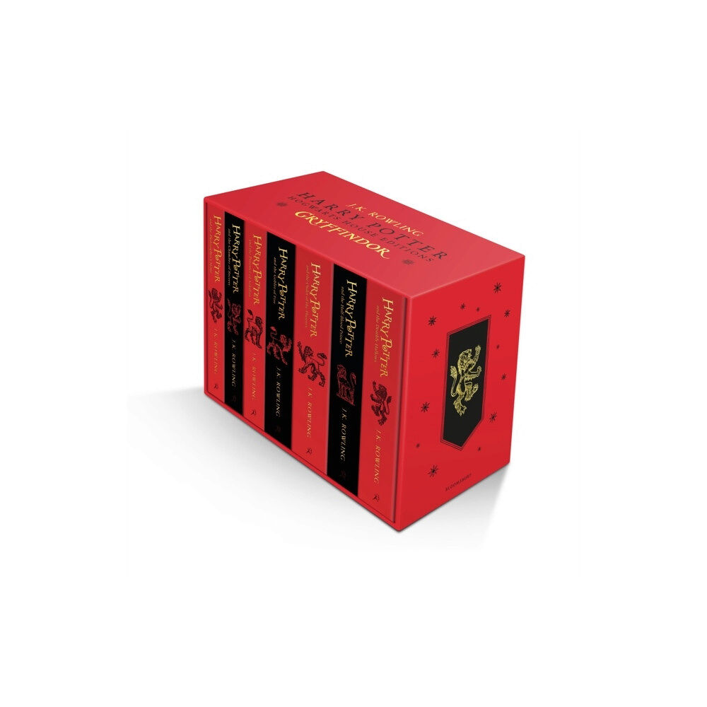 J. K. Rowling Harry Potter Gryffindor House Editions Paperback Box Set (pocket, eng)