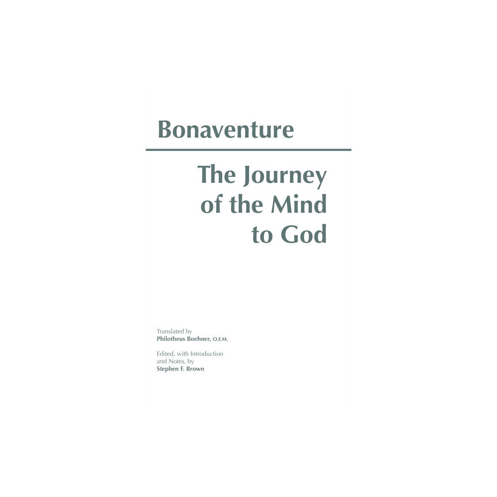 Hackett Publishing Co, Inc The Journey of the Mind to God (häftad, eng)