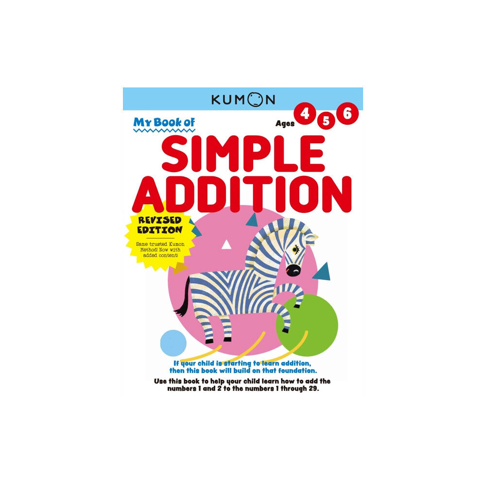 Kumon Publishing North America, Inc My Book of Simple Addition (Revised Edition) (häftad, eng)