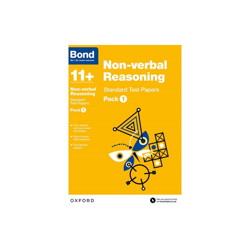 Oxford University Press Bond 11+: Non-verbal Reasoning: Standard Test Papers: Ready for the 2026 exam (for GL Assessment & other 11 plus exams)...