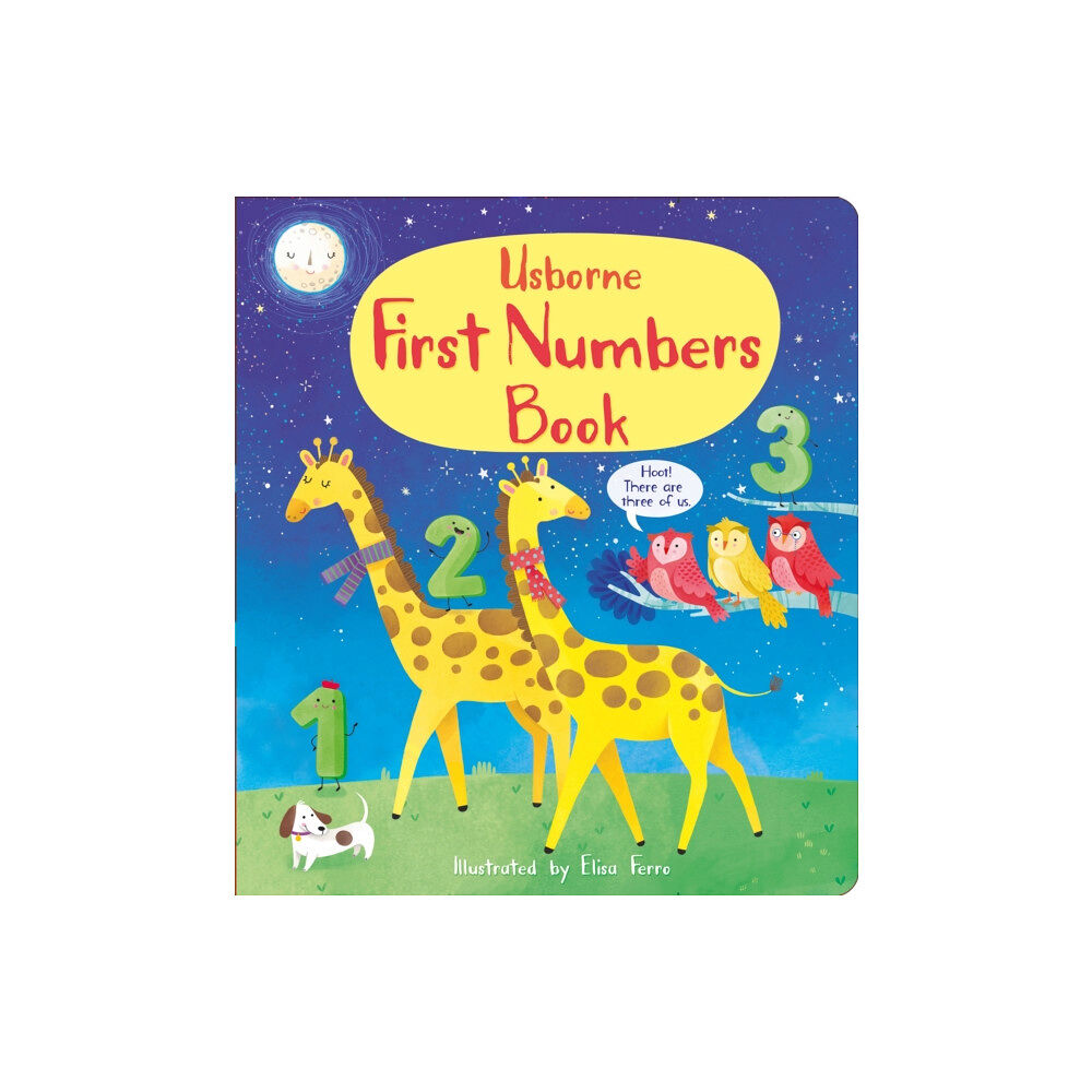 Usborne Publishing Ltd First Numbers Book (bok, board book, eng)