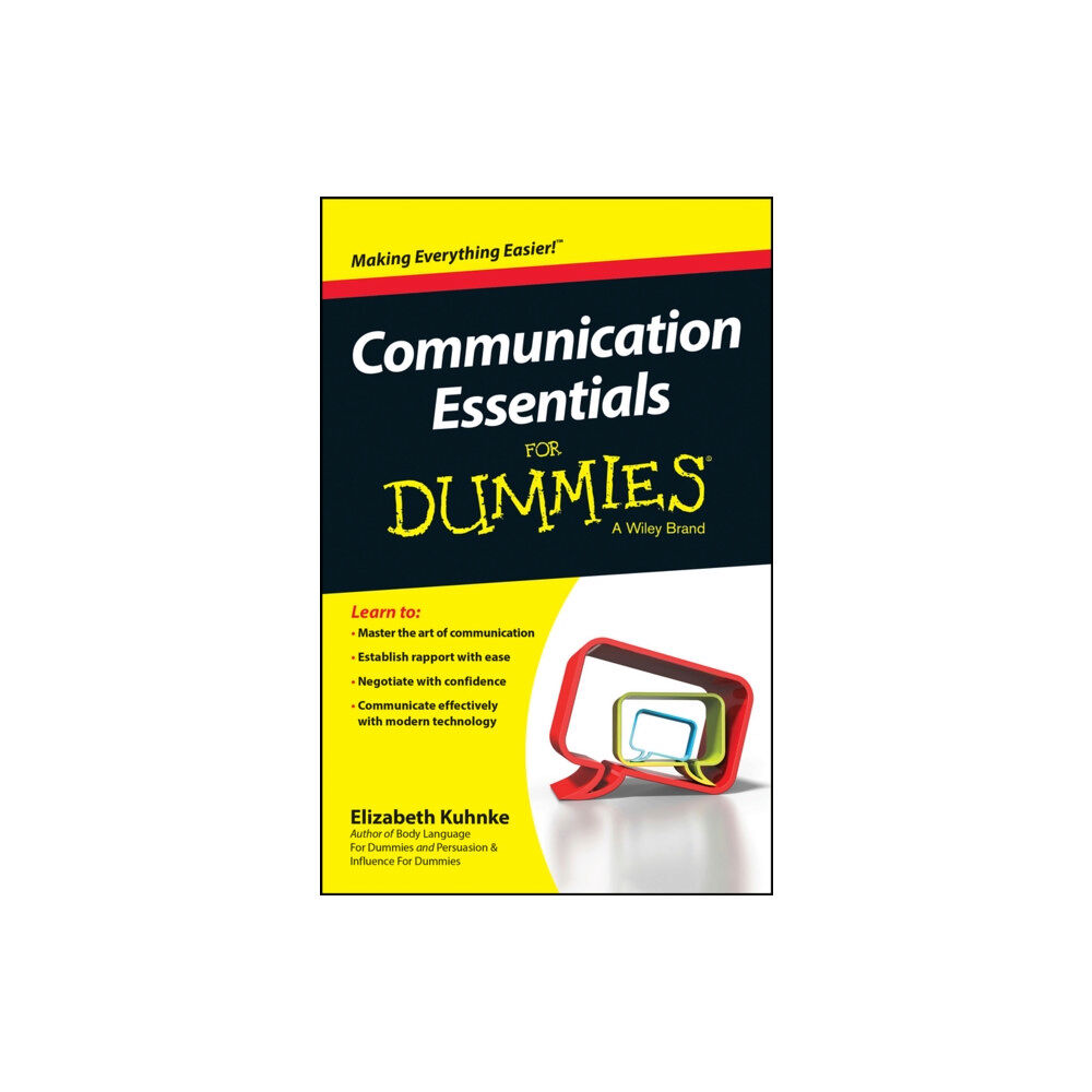 John Wiley & Sons Australia Ltd Communication Essentials For Dummies (häftad, eng)