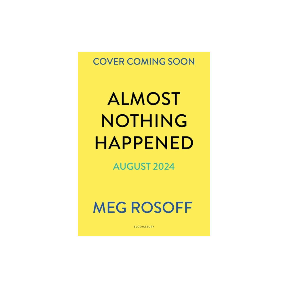 Bloomsbury Publishing (UK) Almost Nothing Happened (häftad, eng)