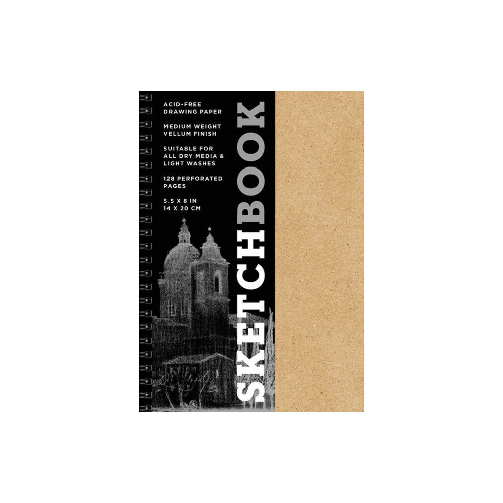 Union Square & Co. Sketchbook (basic small spiral Kraft) (inbunden, eng)