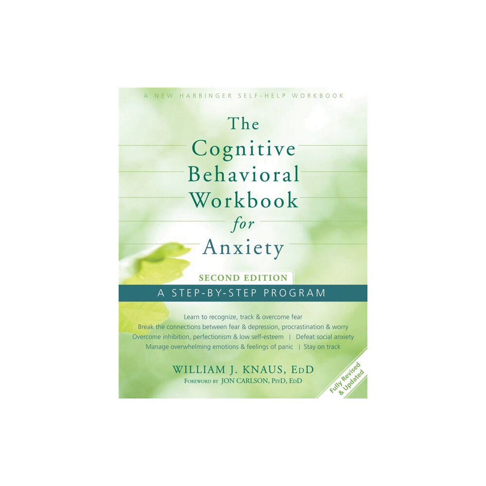 New Harbinger Publications Cognitive Behavioral Workbook for Anxiety (häftad, eng)