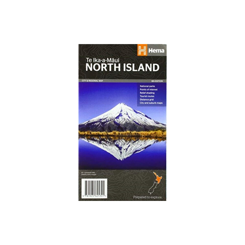 Hema Maps Pty.Ltd North Island New Zealand Map