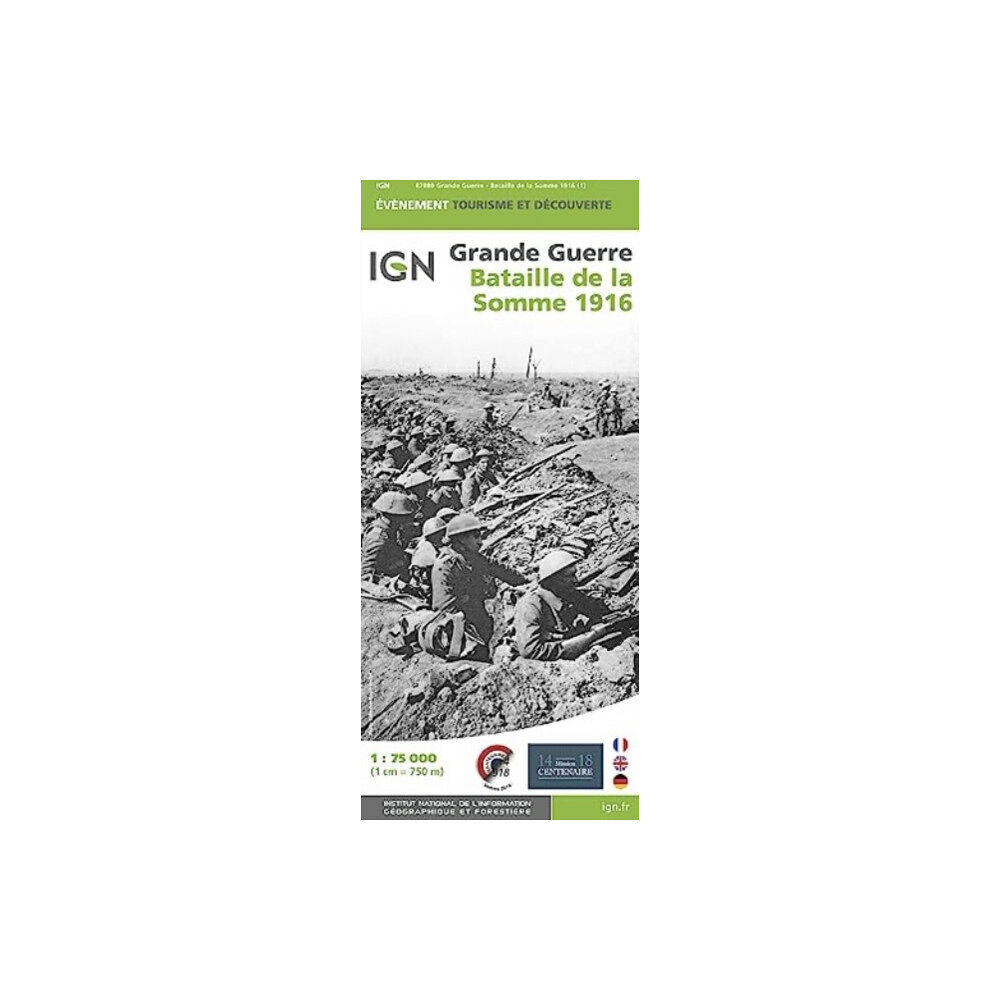 Institut Geographique National Bataille de la Somme - 1916