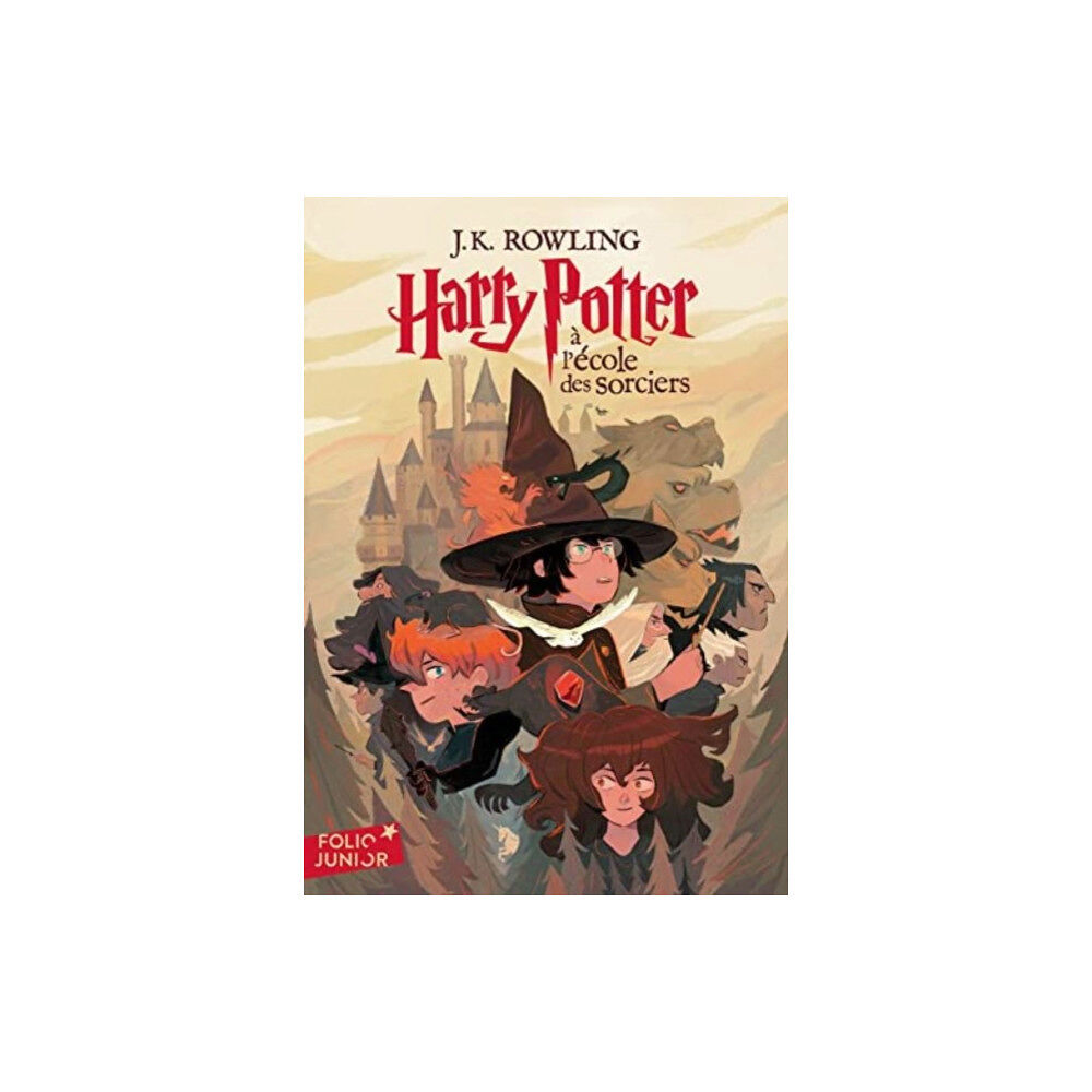 Gallimard Harry Potter a l ecole des sorciers (häftad, eng)