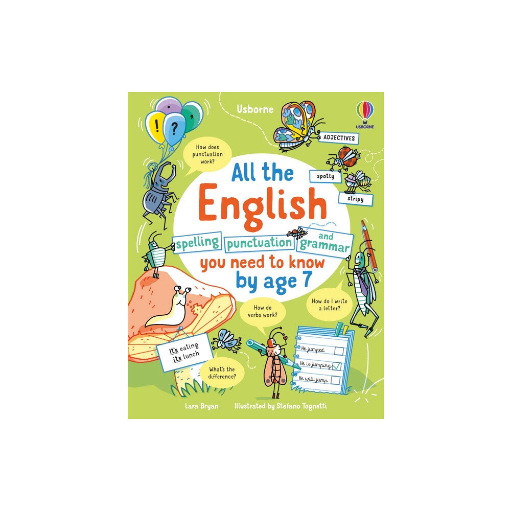 Usborne Publishing Ltd Essential English: Spelling Punctuation and Grammar (inbunden, eng)