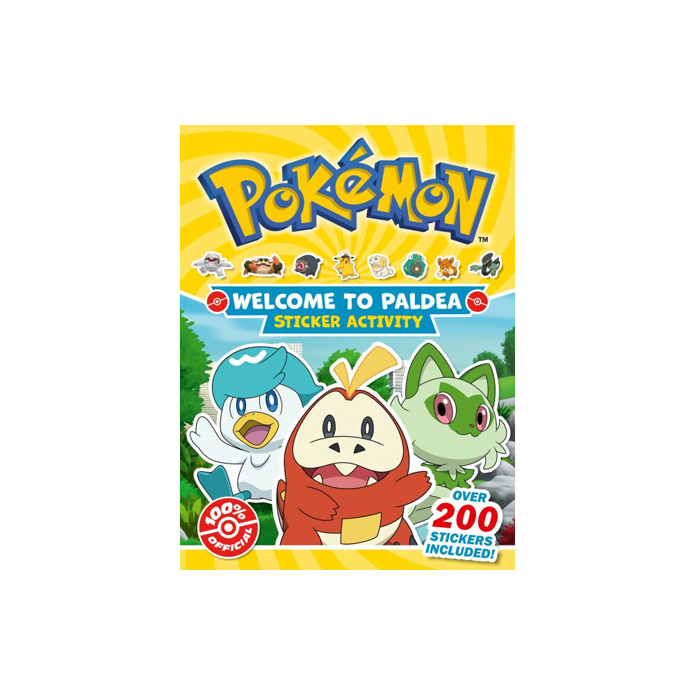 HarperCollins Publishers Pokemon Welcome to Paldea Epic Sticker (häftad, eng)