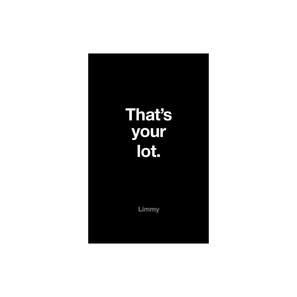 HarperCollins Publishers That’s Your Lot (häftad, eng)