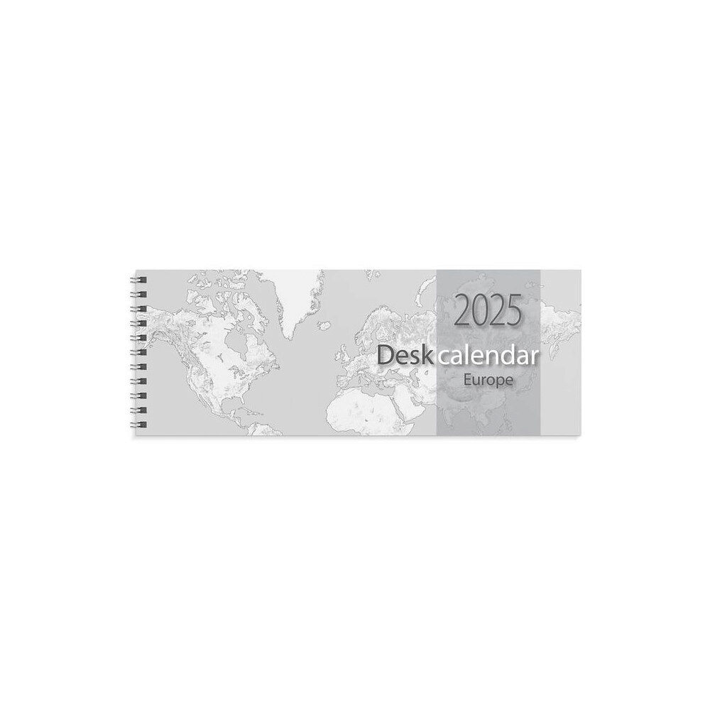 Burde Desk calendar Europe 2025