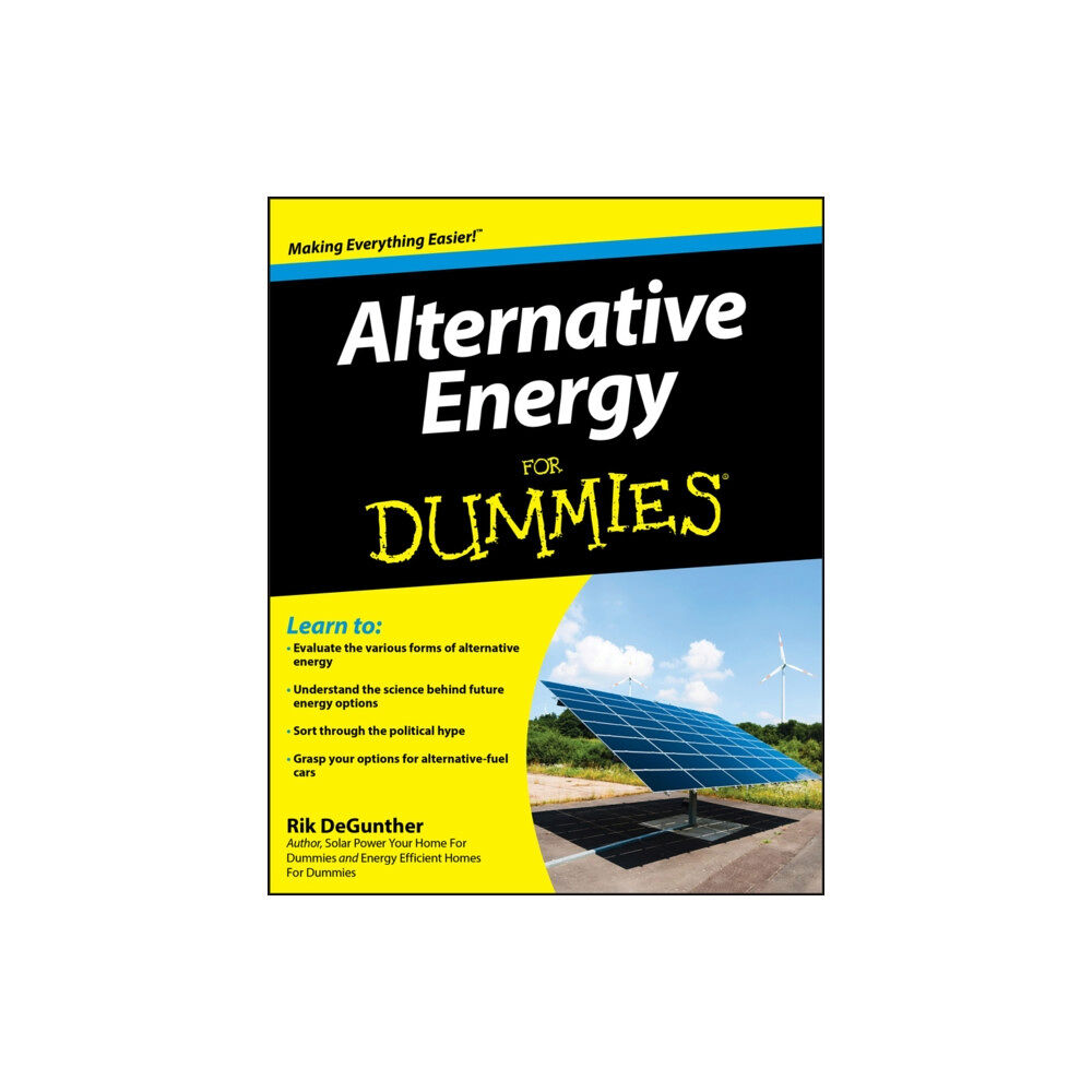 John Wiley & Sons Inc Alternative Energy For Dummies (häftad, eng)