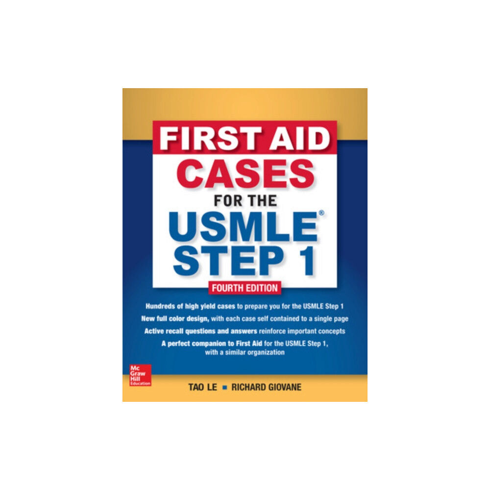 McGraw-Hill Education First Aid Cases for the USMLE Step 1, Fourth Edition (häftad, eng)