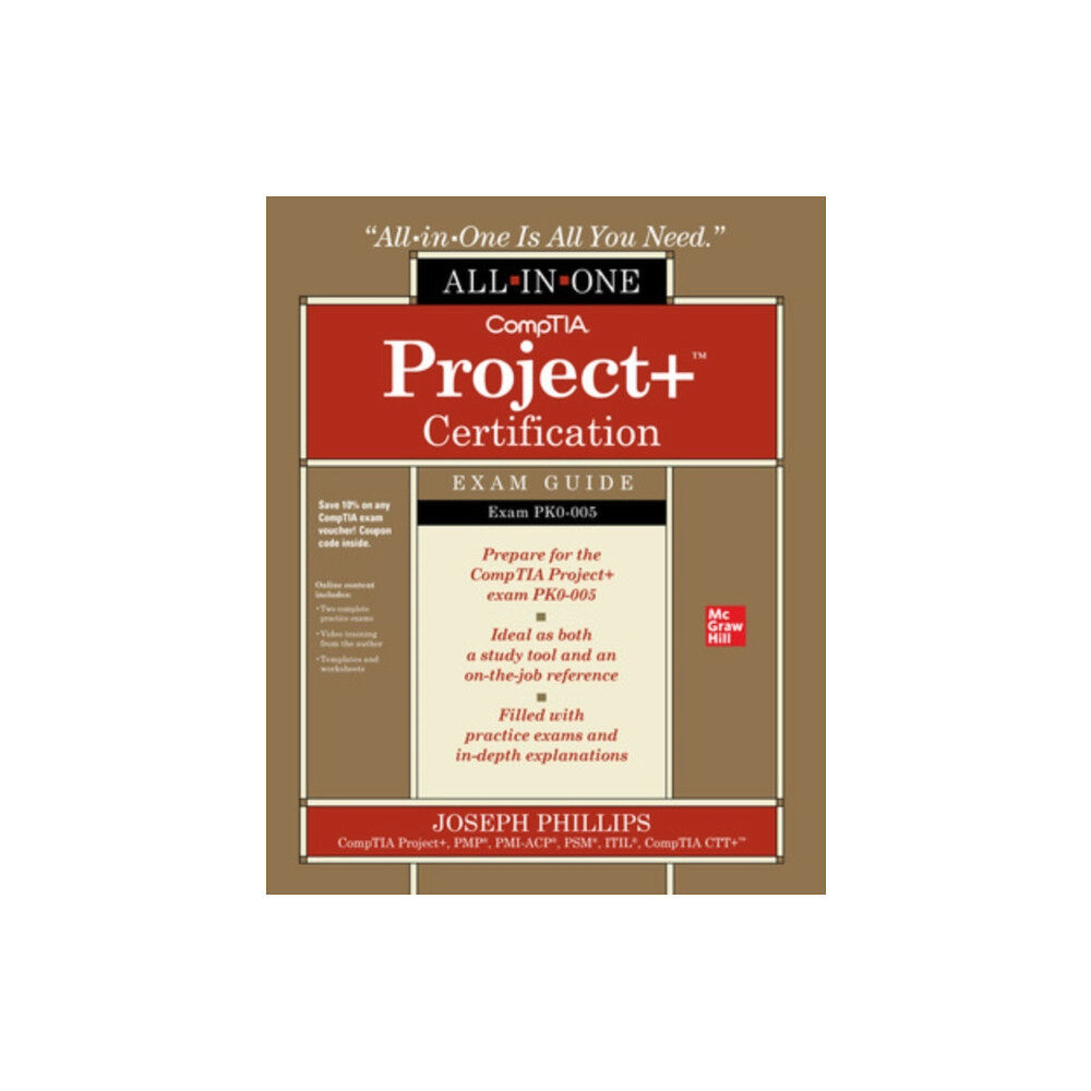 McGraw-Hill Education CompTIA Project+ Certification All-in-One Exam Guide (Exam PK0-005) (häftad, eng)