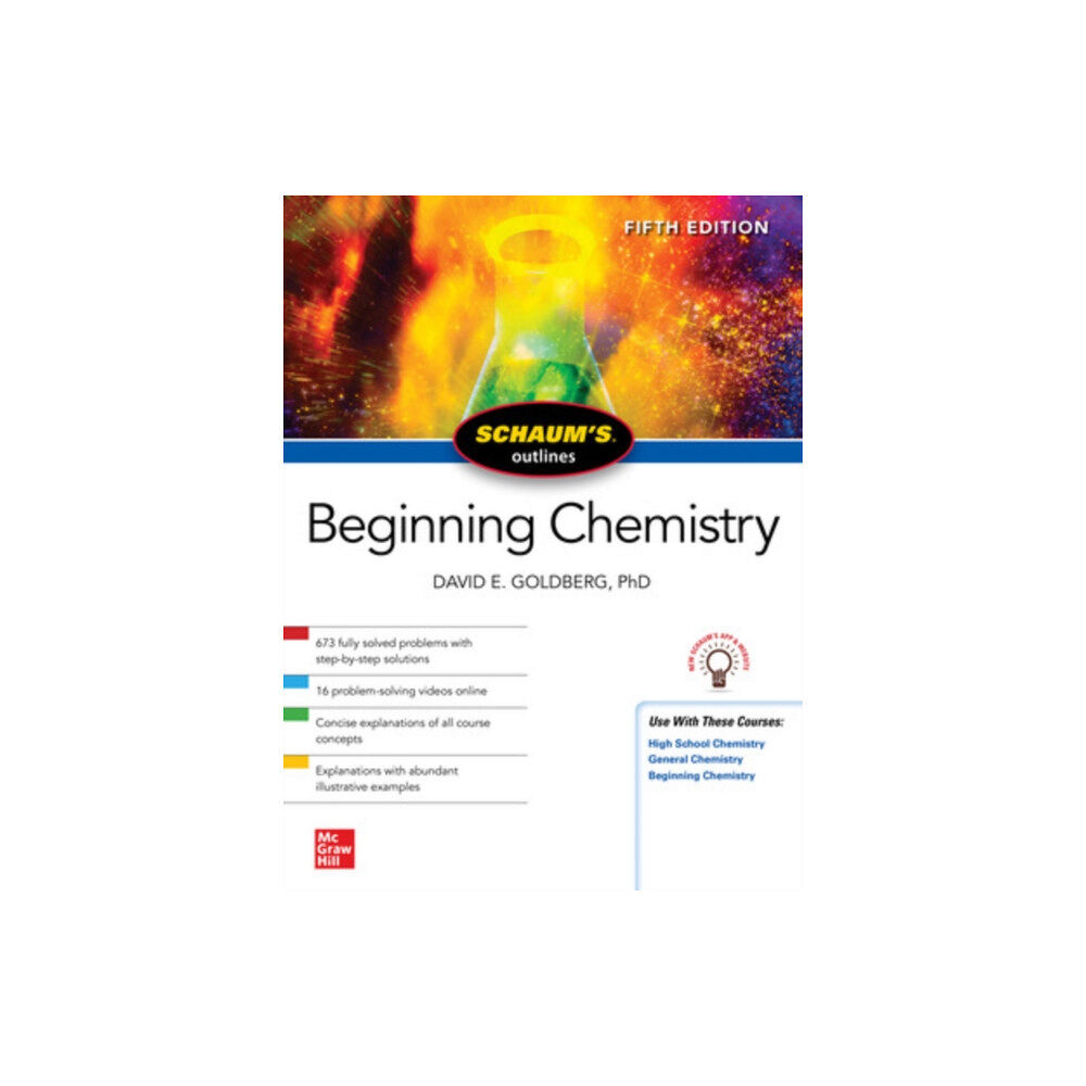 McGraw-Hill Education Schaum's Outline of Beginning Chemistry, Fifth Edition (häftad, eng)