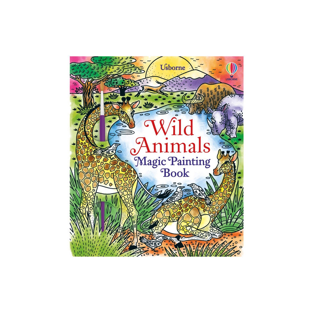 Usborne Publishing Ltd Wild Animals Magic Painting Book (häftad, eng)