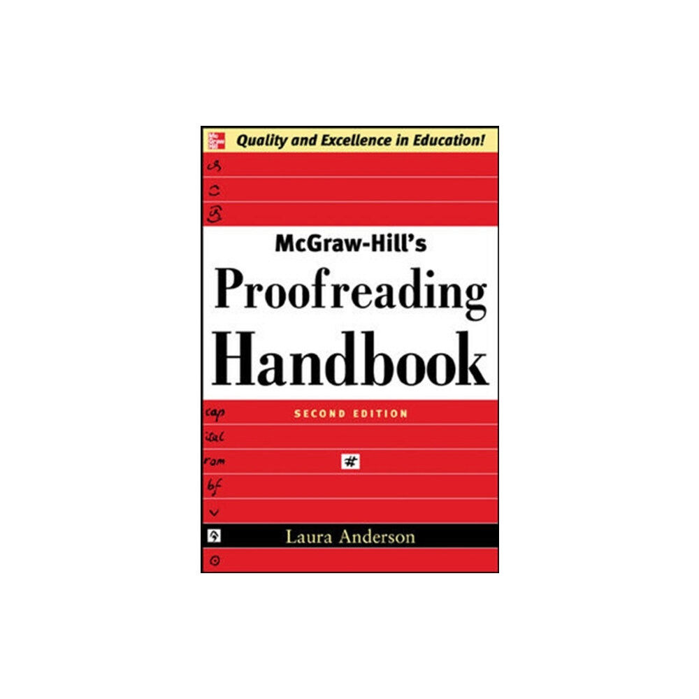 McGraw-Hill Education - Europe McGraw-Hill's Proofreading Handbook (häftad, eng)