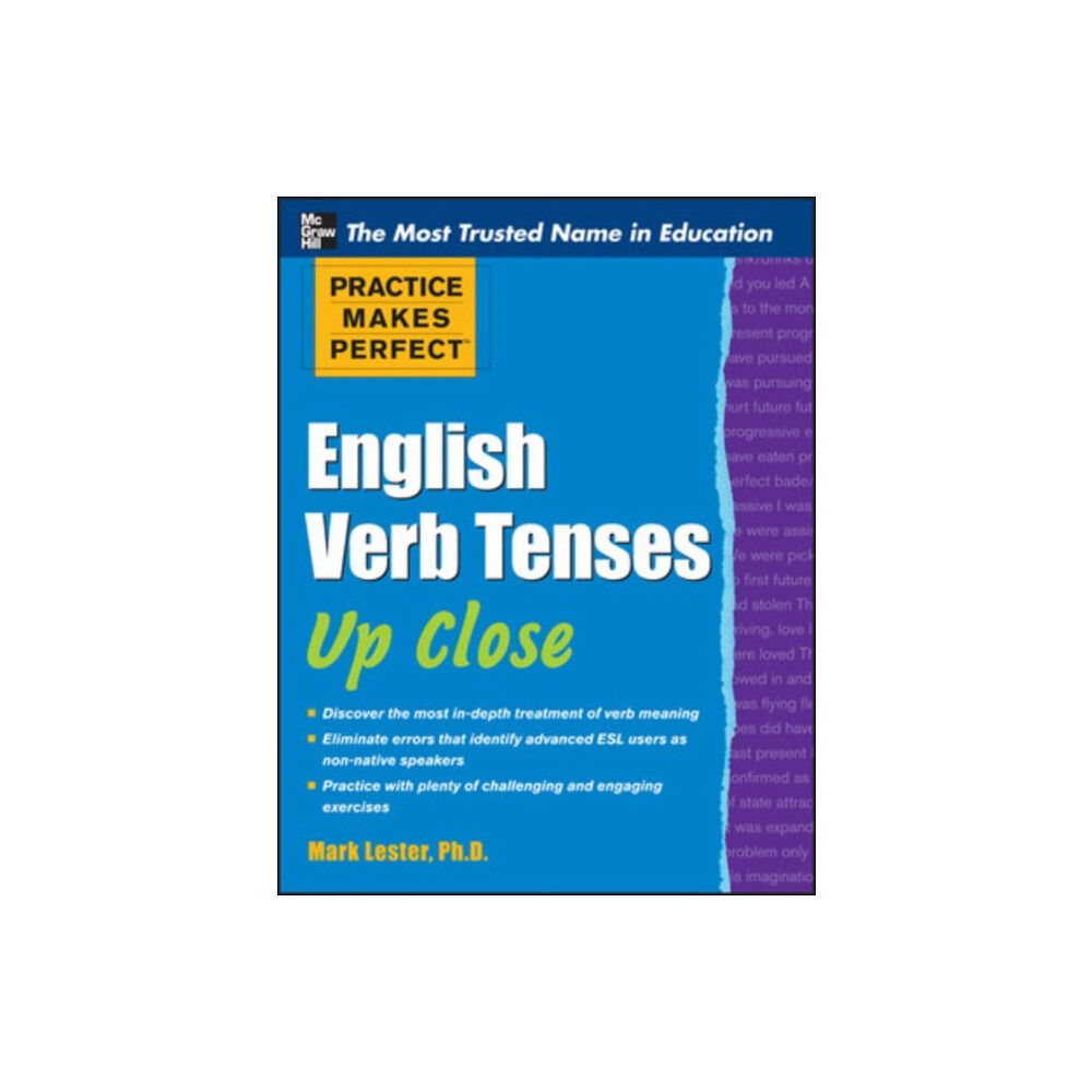 McGraw-Hill Education - Europe Practice Makes Perfect English Verb Tenses Up Close (häftad, eng)