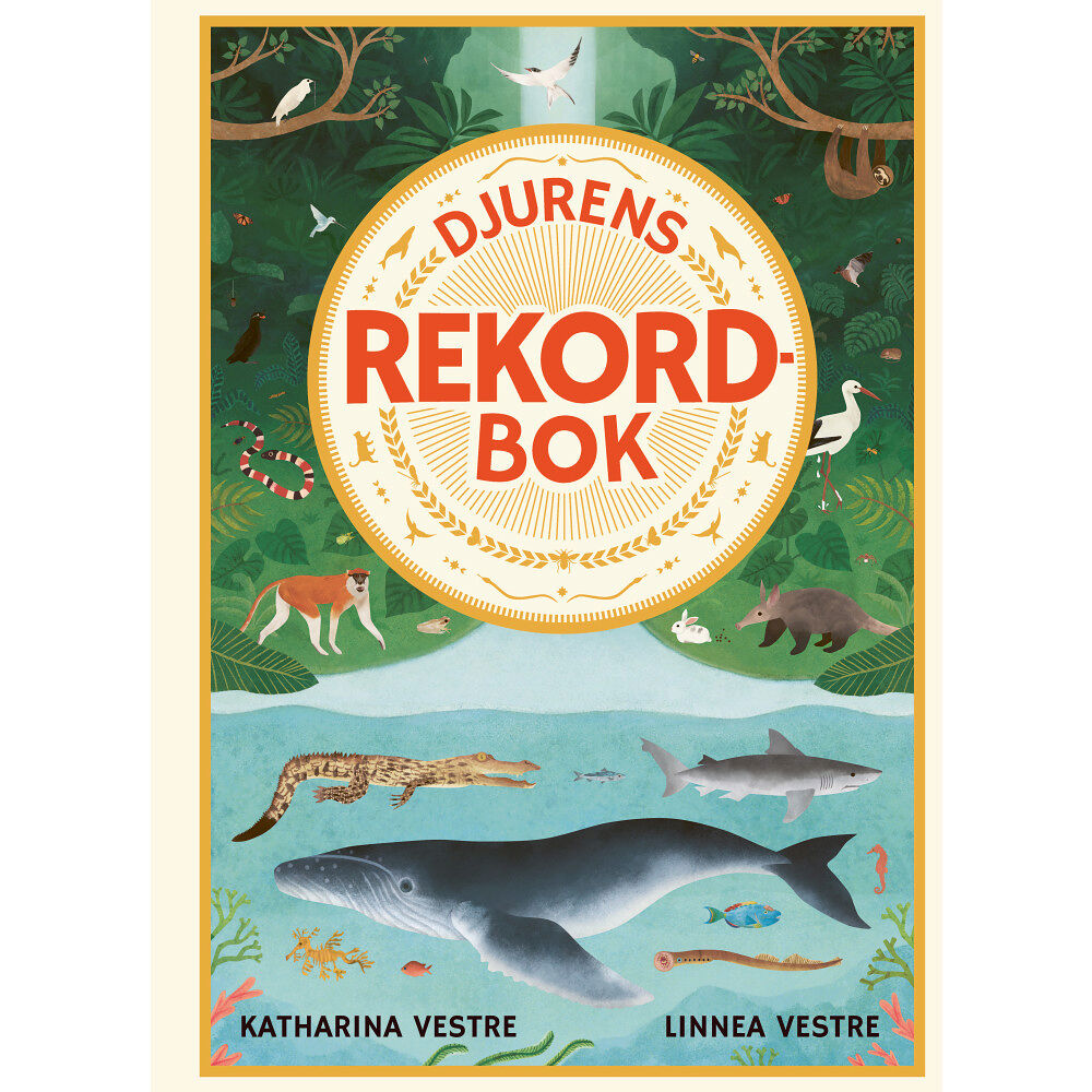 Katharina Vestre Djurens rekordbok (inbunden) (Skadad)