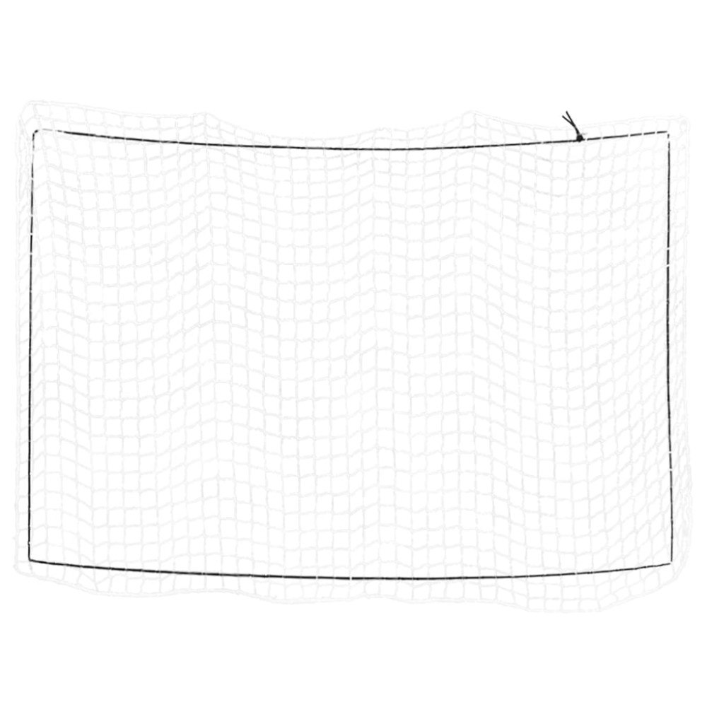 vidaXL Lastnät med elastiskt rep vit 5x3,5 m PP