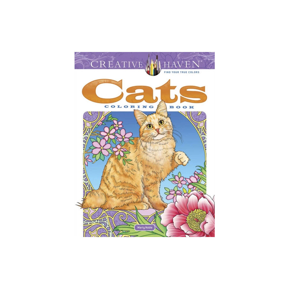 Dover publications inc. Creative Haven Cats Coloring Book (häftad, eng)