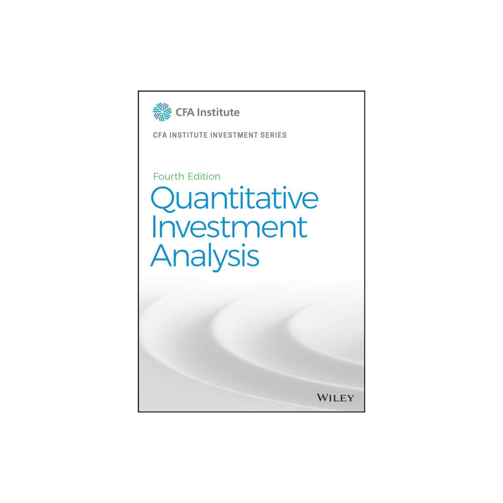 John Wiley & Sons Inc Quantitative Investment Analysis (inbunden, eng)