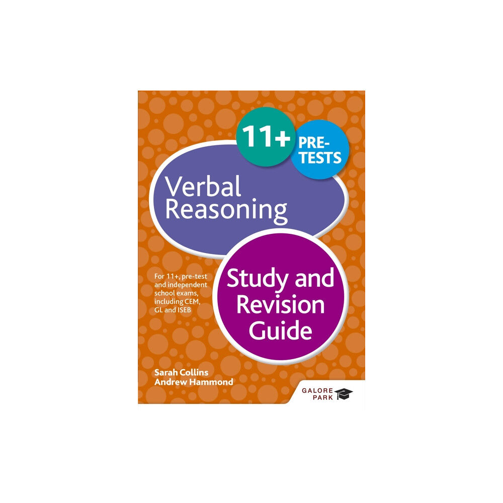 Hodder Education 11+ Verbal Reasoning Study and Revision Guide (häftad, eng)