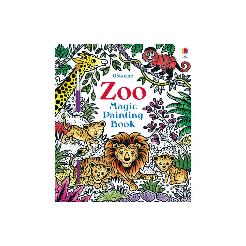 Usborne Publishing Ltd Zoo Magic Painting Book (häftad, eng)