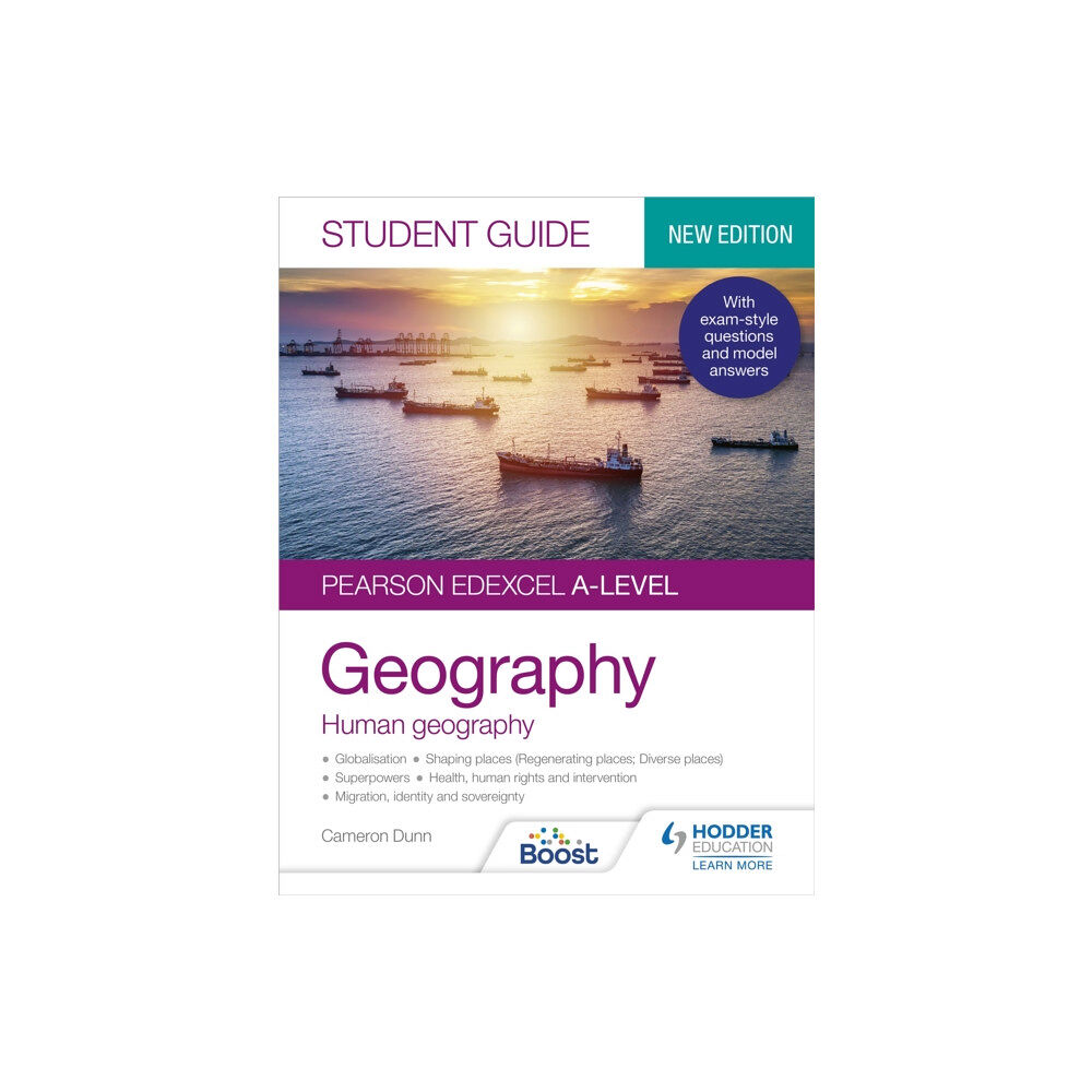 Hodder Education Pearson Edexcel A-level Geography Student Guide 2: Human Geography (häftad, eng)