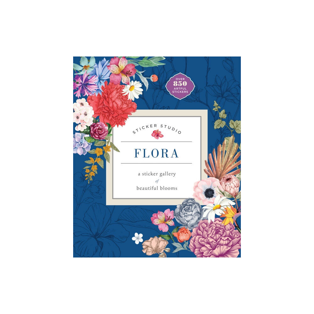St Martin's Press Sticker Studio: Flora (inbunden, eng)