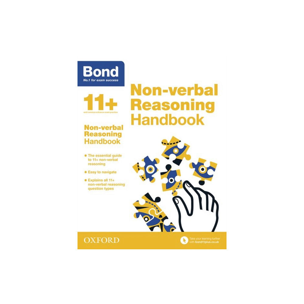 Oxford University Press Bond 11+: Bond 11+ Non Verbal Reasoning Handbook (häftad, eng)