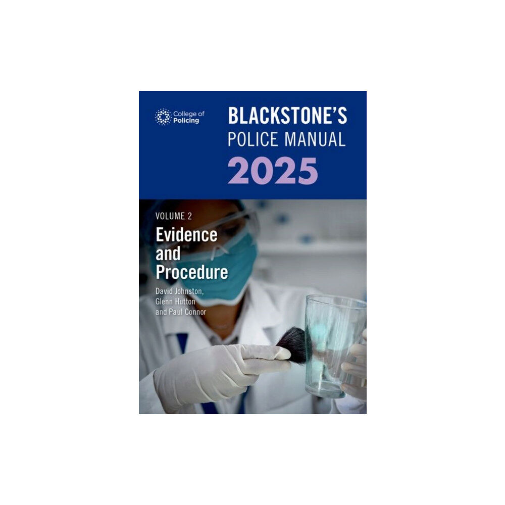 Oxford University Press Blackstone's Police Manual Volume 2: Evidence and Procedure 2025 (häftad, eng)