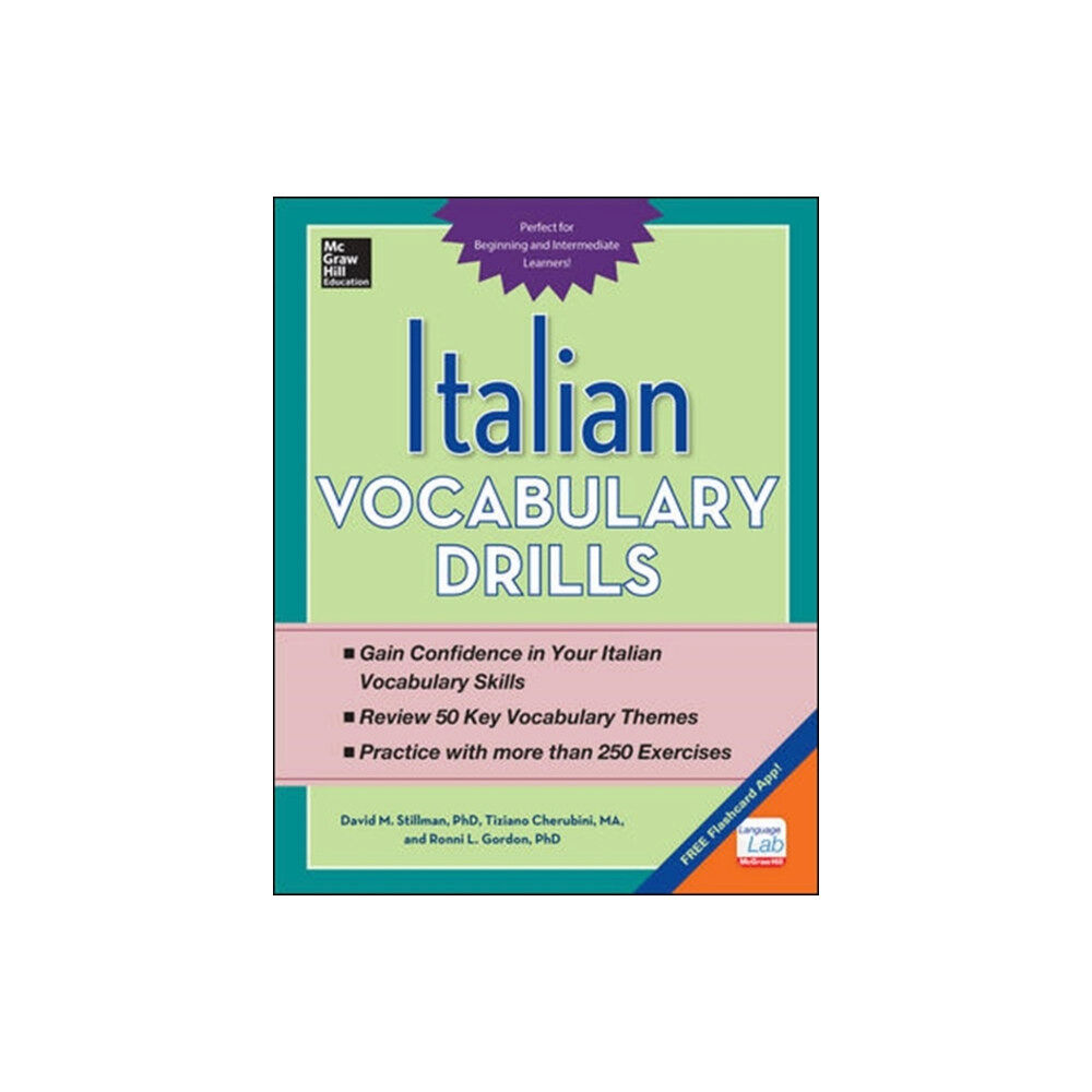 McGraw-Hill Education - Europe Italian Vocabulary Drills (häftad, eng)