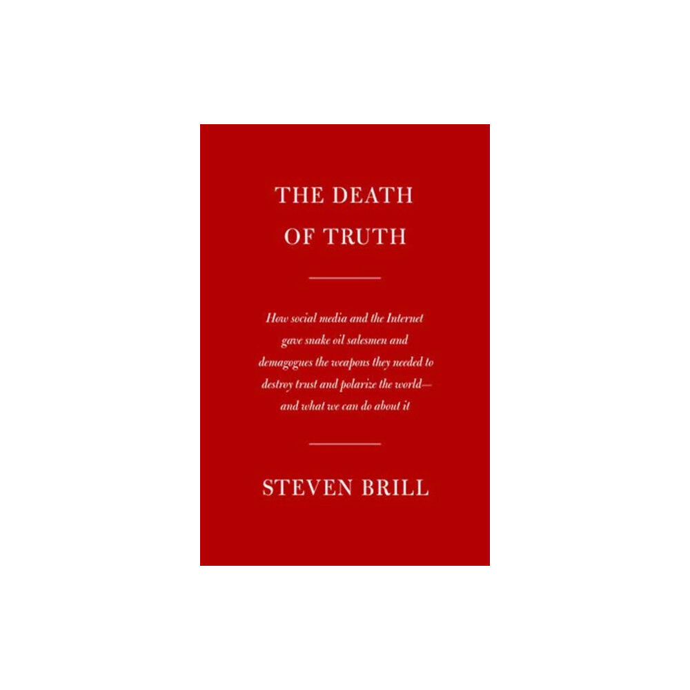 Alfred A. Knopf The Death of Truth (inbunden, eng)