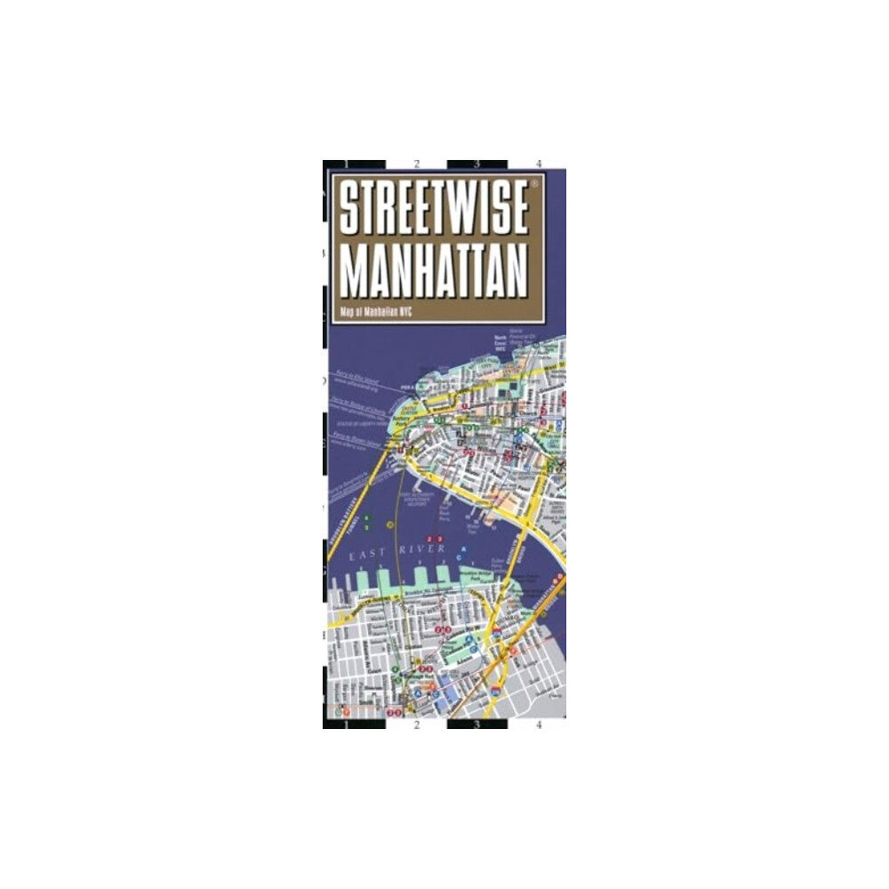 Michelin Editions Des Voyages Streetwise Manhattan Map - Laminated City Center Street Map of Manhattan, New York