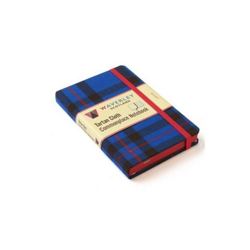 The Gresham Publishing Co. Ltd Waverley (M): Elliot Tartan Cloth Commonplace Notebook (inbunden, eng)