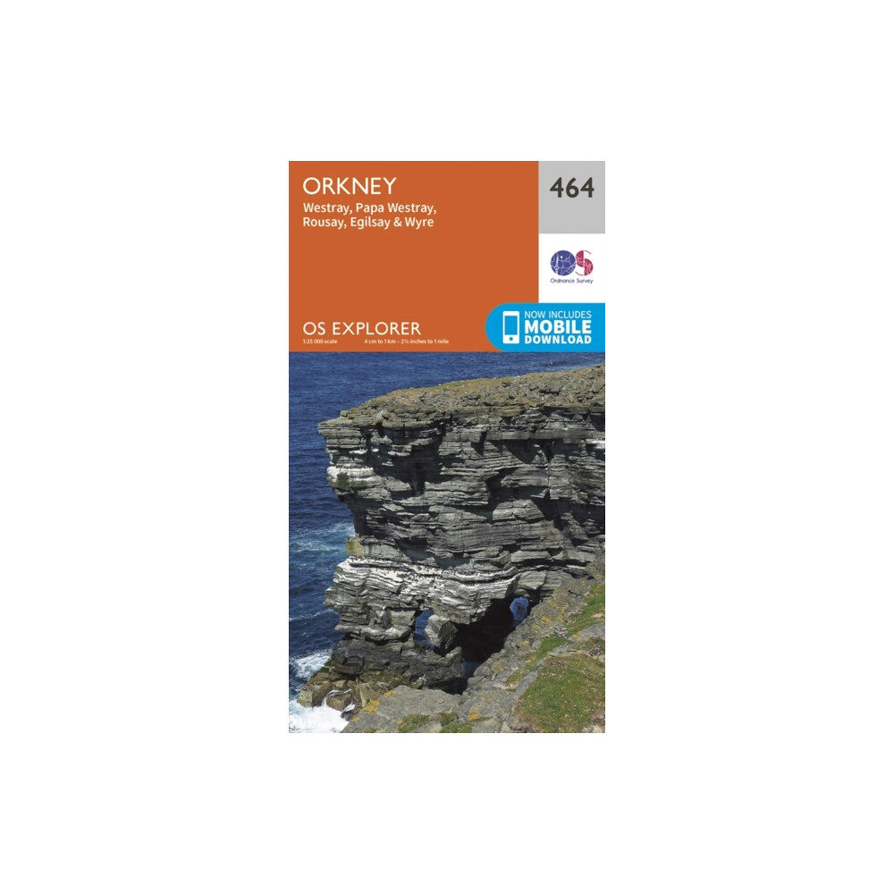 Ordnance Survey Orkney - Westray, Papa Westray, Rousay, Egilsay and Wyre