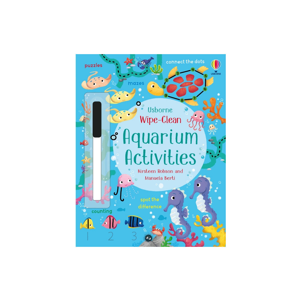 Usborne Publishing Ltd Wipe-Clean Aquarium Activities (häftad, eng)