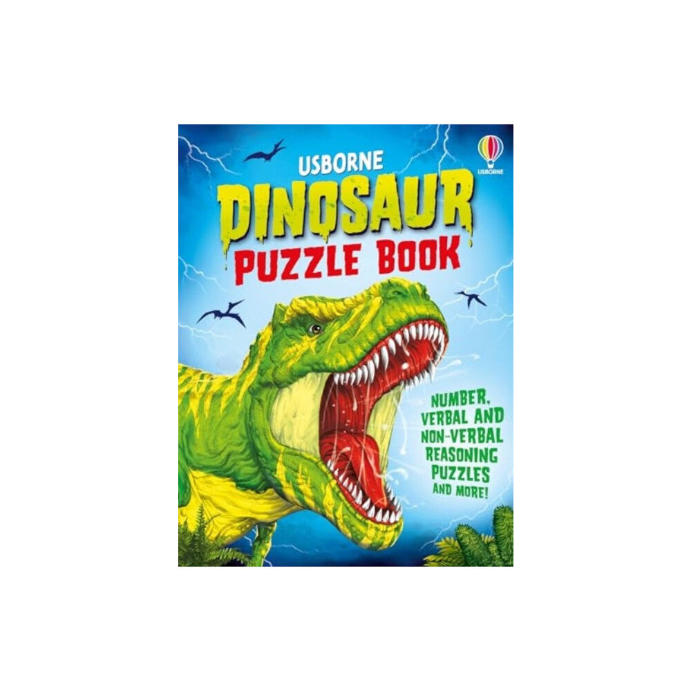 Usborne Publishing Ltd Dinosaur Puzzle Book (häftad, eng)