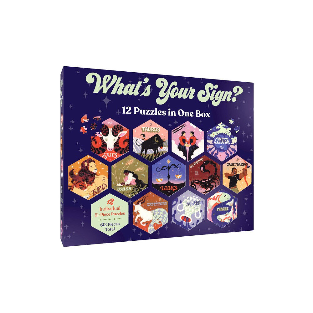 Abrams & Chronicle Books 12 Puzzles in One Box: What's Your Sign?